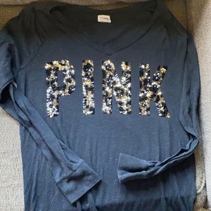 Vs pink long sleeve